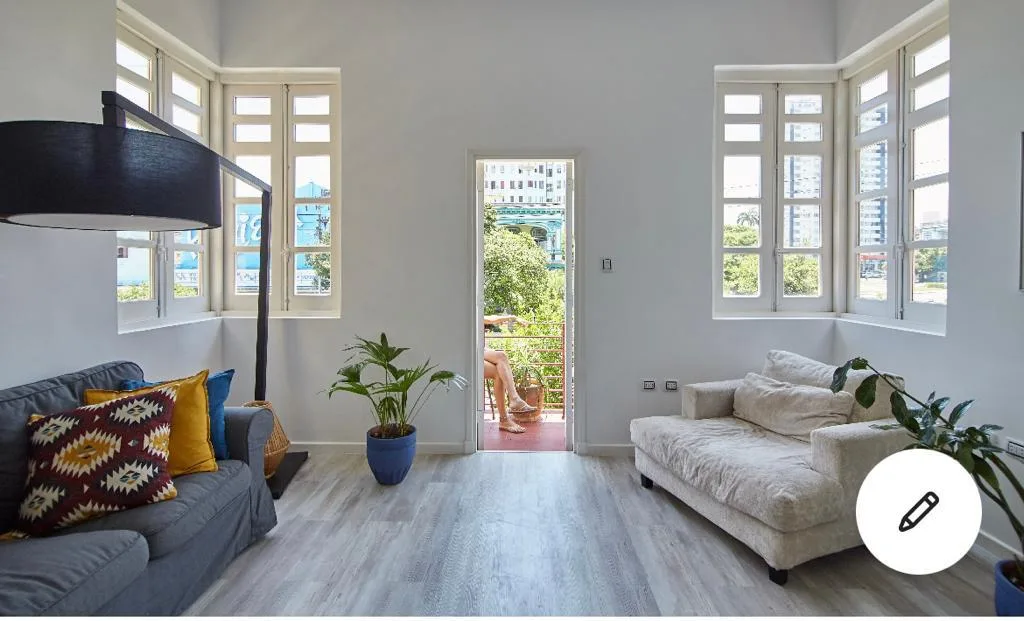 Departamento Bárbara amplio en el Vedado