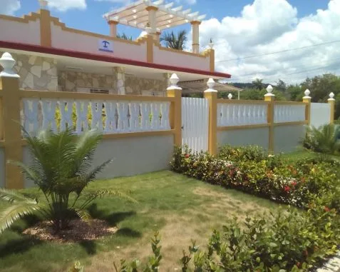 Casa Michel en Boca ciega con 3 habitaciones climatizadas